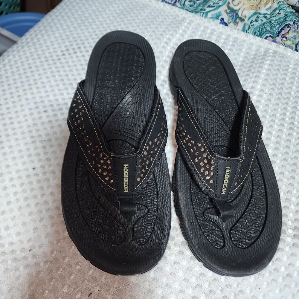 HOBOBEAR EUC MENS SZ 13 RAMBLE LITE THONG SANDAL SHOES